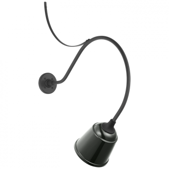 Academy 26.5'' Anchored Larrabee Barn Light (279|TOB 2806MBK/S5-G)