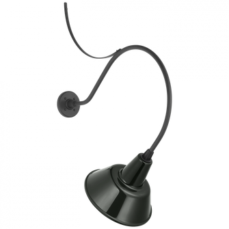 Academy 26.5'' Anchored Larrabee Barn Light (279|TOB 2806MBK/S1-G)