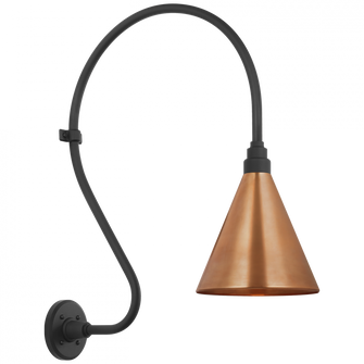 Academy 18'' Larrabee Barn Light (279|TOB 2805MBK/S10-SC)