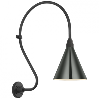 Academy 18'' Larrabee Barn Light (279|TOB 2805MBK/S10-G)