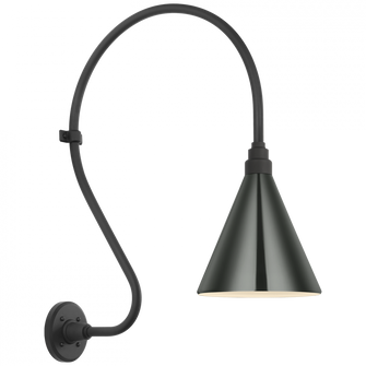 Academy 18'' Larrabee Barn Light (279|TOB 2805MBK/S10-G)