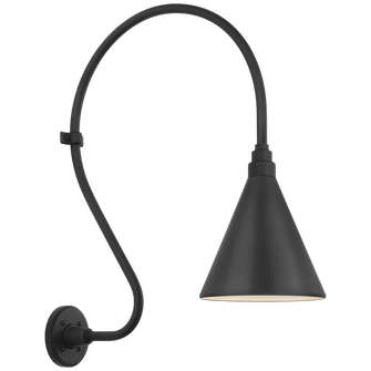 Academy 18'' Larrabee Barn Light (279|TOB 2805MBK/S10-MBK)