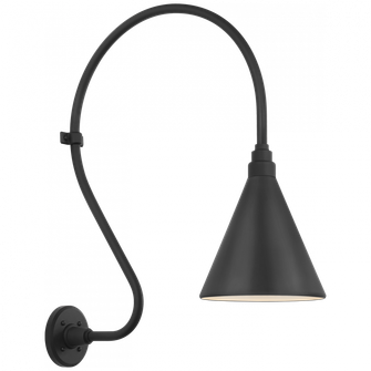Academy 18'' Larrabee Barn Light (279|TOB 2805MBK/S10-MBK)