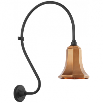 Academy 18'' Larrabee Barn Light (279|TOB 2805MBK/S8-SC)