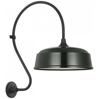 Academy 18'' Larrabee Barn Light (279|TOB 2805MBK/S7-G)