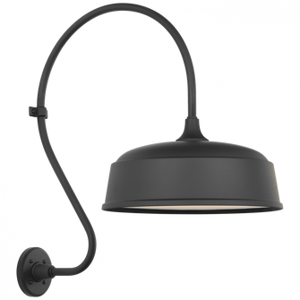 Academy 18'' Larrabee Barn Light (279|TOB 2805MBK/S7-MBK)