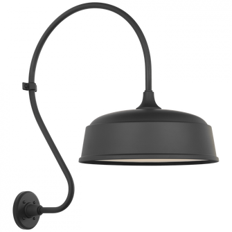 Academy 18'' Larrabee Barn Light (279|TOB 2805MBK/S7-MBK)