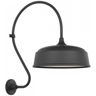 Academy 18'' Larrabee Barn Light (279|TOB 2805MBK/S7-MBK)
