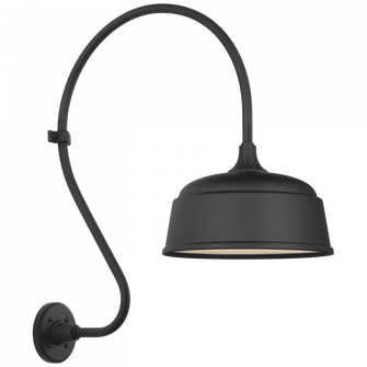 Academy 18'' Larrabee Barn Light (279|TOB 2805MBK/S6-MBK)