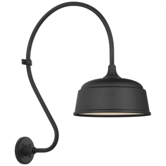 Academy 18'' Larrabee Barn Light (279|TOB 2805MBK/S6-MBK)