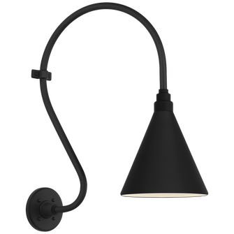 Academy 15'' Larrabee Barn Light (279|TOB 2804MBK/S10-MBK)