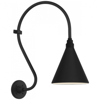 Academy 15'' Larrabee Barn Light (279|TOB 2804MBK/S10-MBK)