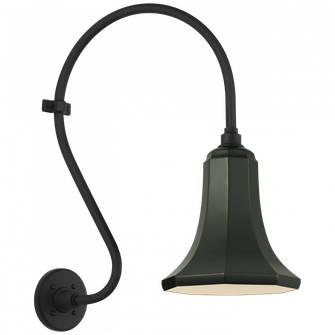 Academy 15'' Larrabee Barn Light (279|TOB 2804MBK/S9-G)