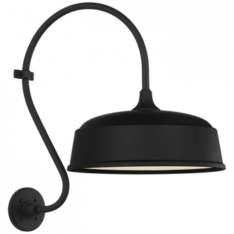 Academy 15'' Larrabee Barn Light (279|TOB 2804MBK/S7-MBK)