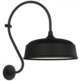 Academy 15'' Larrabee Barn Light (279|TOB 2804MBK/S7-MBK)