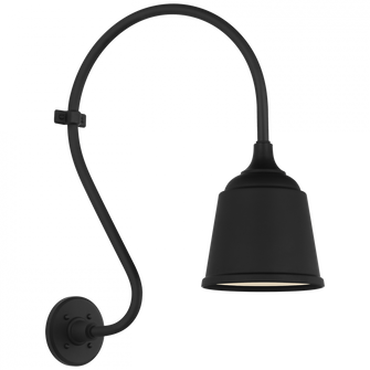 Academy 15'' Larrabee Barn Light (279|TOB 2804MBK/S5-MBK)