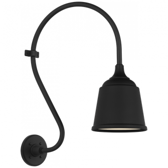 Academy 15'' Larrabee Barn Light (279|TOB 2804MBK/S5-MBK)