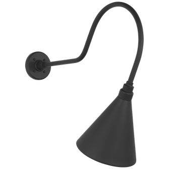 Academy 26'' Angled Flynn Barn Light (279|TOB 2803MBK/S10-MBK)