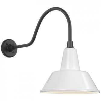 Academy 23'' Flynn Barn Light (279|TOB 2802MBK/S1-WHT)