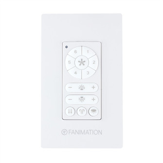 Ceiling Fan Wall Control - 6 Speed DC Motor Fan and Uplight/Downlight - White (90|TW407)