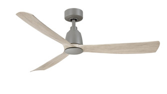 Kute 52 inch Indoor/Outdoor Ceiling Fan - Antique Graphite with Light Oak blades (90|FPD8534AGP)