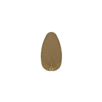 Islander DC 22 inch Indoor/Outdoor Ceiling Fan Narrow Oval Palm Blade Set of 5 - Koa (90|BPP4K)