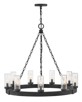 Medium Single Tier Chandelier 12v (87|29208BK-LV)