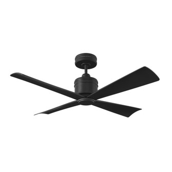 Launceton 44 Ceiling Fan in Midnight Black with Midnight Black Blades (6|4LNCR44MBK)