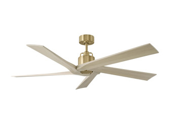 Aspen 56 Ceiling Fan in Burnished Brass with Washed White Oak Blades (6|5ASPR56BBSWWO) Aspen 56 Ceiling Fan in Burnished Brass with Washed White Oak Blades (6|5ASPR56BBSWWO)