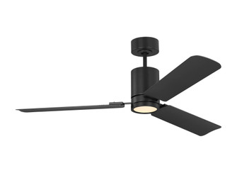 Cleancut 54 Ceiling Fan in Midnight Black with Midnight Black Blades (6|3CCSM54MBKD)