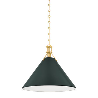 Painted No. 2 Pendant (57|MDS352L-AGB/SSG)
