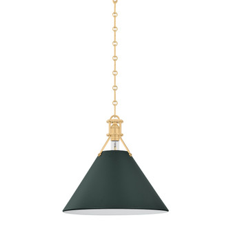 Painted No. 2 Pendant (57|MDS352-AGB/SSG)