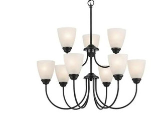 Chandelier 9Lt (2|43639BK)