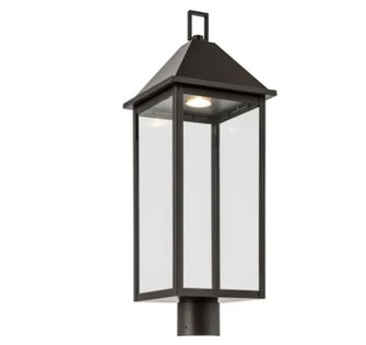 Prin 25 Inch 1 Light Outdoor DarkSky Post Light with Clear Glass in Olde Bronze (2|59161OZDS)