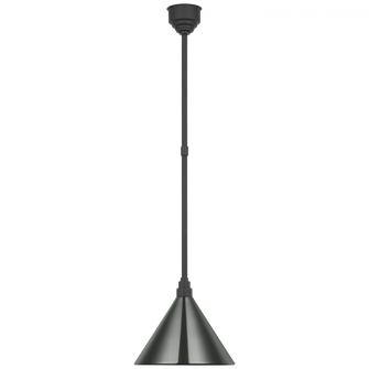 Academy 12.5'' Conical Savannah Pendant (279|TOB 5819MBK-G)