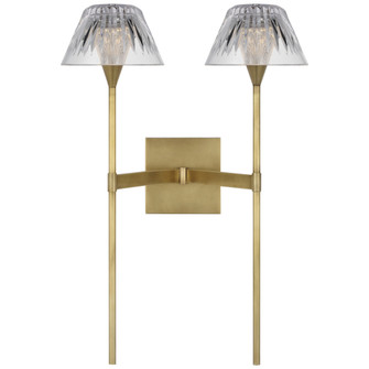 Blaze 19'' 2 Light Tail Sconce (279|WF 2003NB-CC)