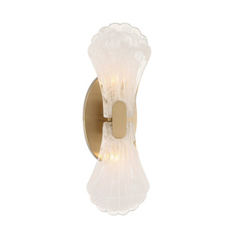 Bancroft 2-Light Wall Sconce in Noble Brass (128|9-3607-2-127)