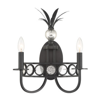 Hearst 2-Light Wall Sconce in Black Tourmaline (128|9-1207-2-188)