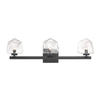 Castello 3-Light Bathroom Vanity Light in Matte Black (128|8-1239-3-BK)