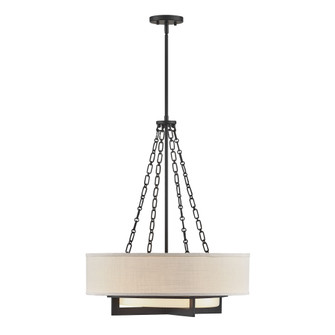 Brentwood 4-Light Pendant in Matte Black (128|7-4999-4-89)
