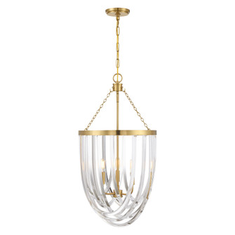 Jennings 3-Light Pendant in Warm Brass (128|3-2999-3-322)