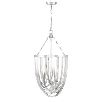 Jennings 3-Light Pendant in Polished Nickel (128|3-2999-3-109)