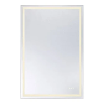 Beckett LED Rectangle Frontlit and Backlit Mirror (128|2-1226-48X32)