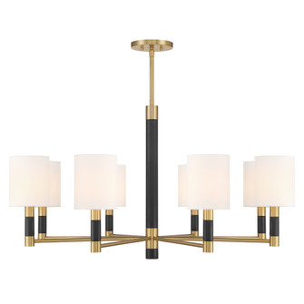 Conrad 8-Light Chandelier in Warm Brass (128|1-4605-8-322)