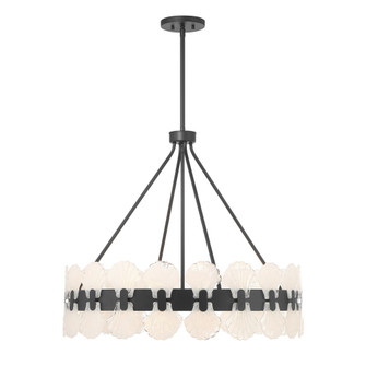 Bancroft 6-Light Chandelier in Matte Black (128|1-3605-6-89)