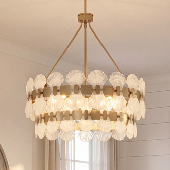 Bancroft 5-Light Chandelier in Noble Brass (128|1-3606-5-127)