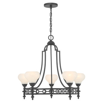 Allston 5-Light Chandelier in Matte Black (128|1-1606-5-89)