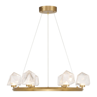 Castello 6-Light Chandelier in Warm Brass (128|1-1237-6-322)