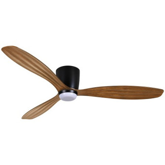 Ventiara 52'' LED Flush Mount Indoor/Outdoor Ceiling Fan (39|F694L-CL/DK)
