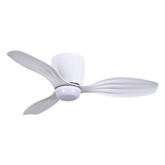 Ventiara 36'' LED Flush Mount Indoor/Outdoor Ceiling Fan (39|F693L-WHF)